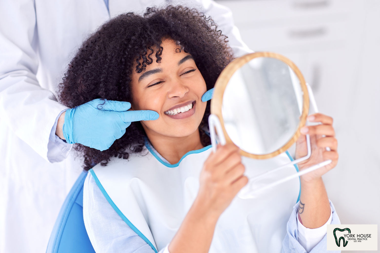 Modern dental treatment room at York House Dental Practice