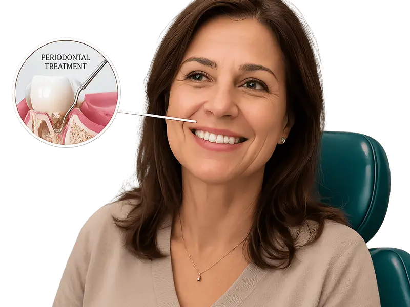Periodontal treatment at York House Dental Practice in West Byfleet