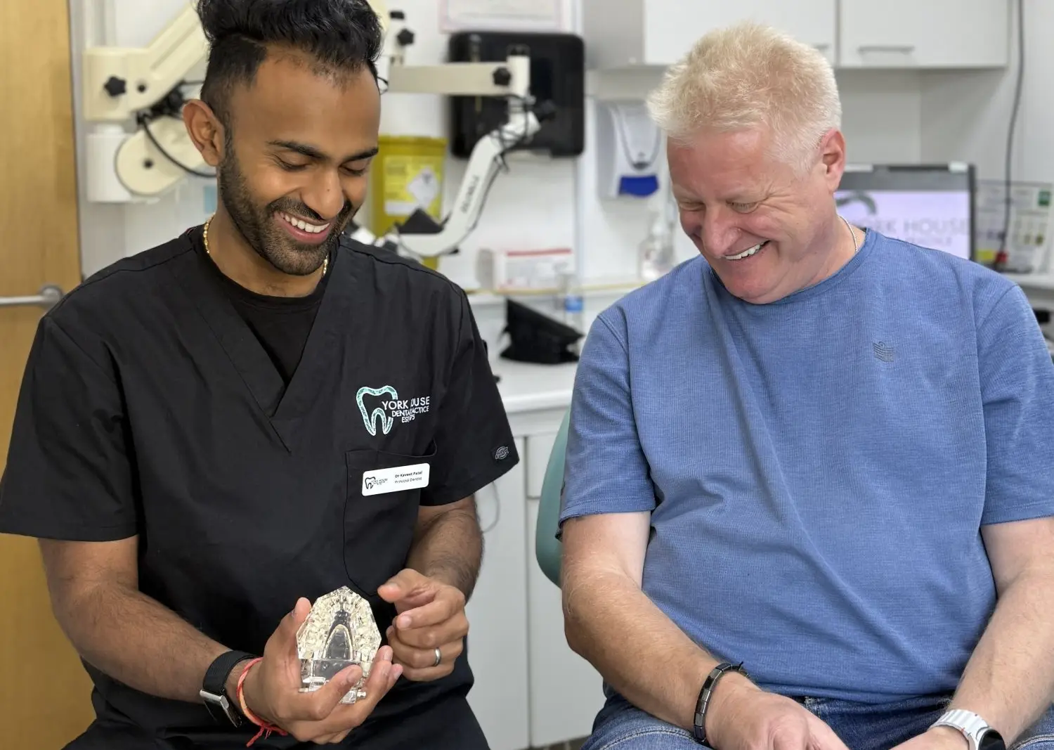Advanced dental equipment used for precise and comfortable treatments