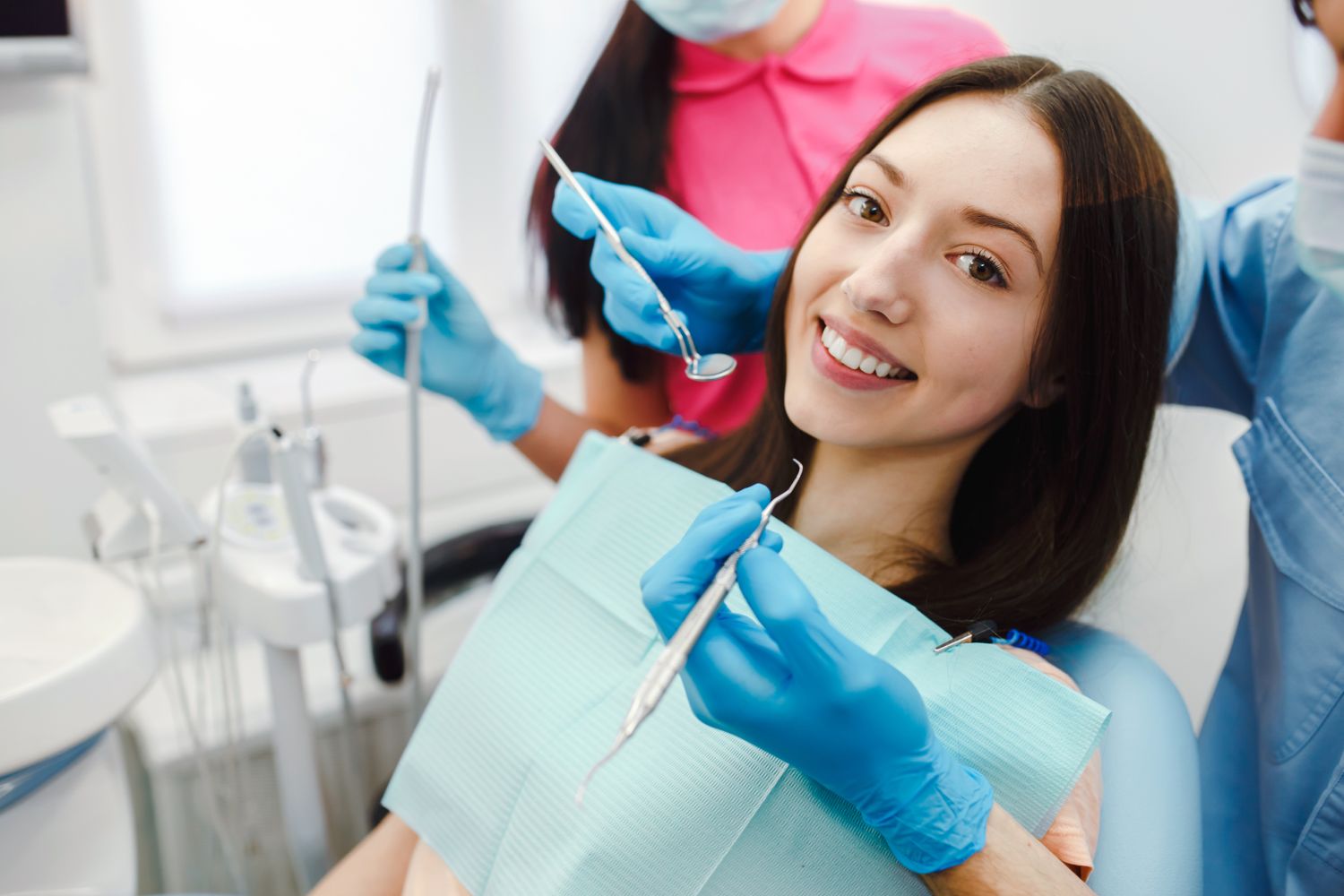 Dr Kaveet Patel providing dental care at York House Dental Practice in West Byfleet