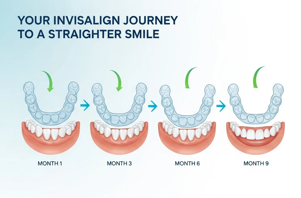 Invisalign in West Byfleet, Surrey 2 2025 December invisaling steps York House Dental Practice 2025 December