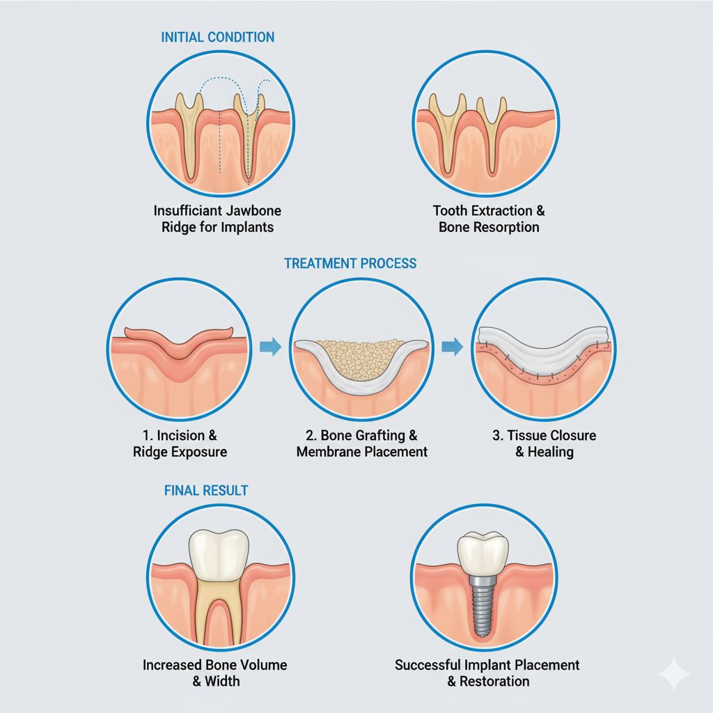 ridge augmentation in west byfleet