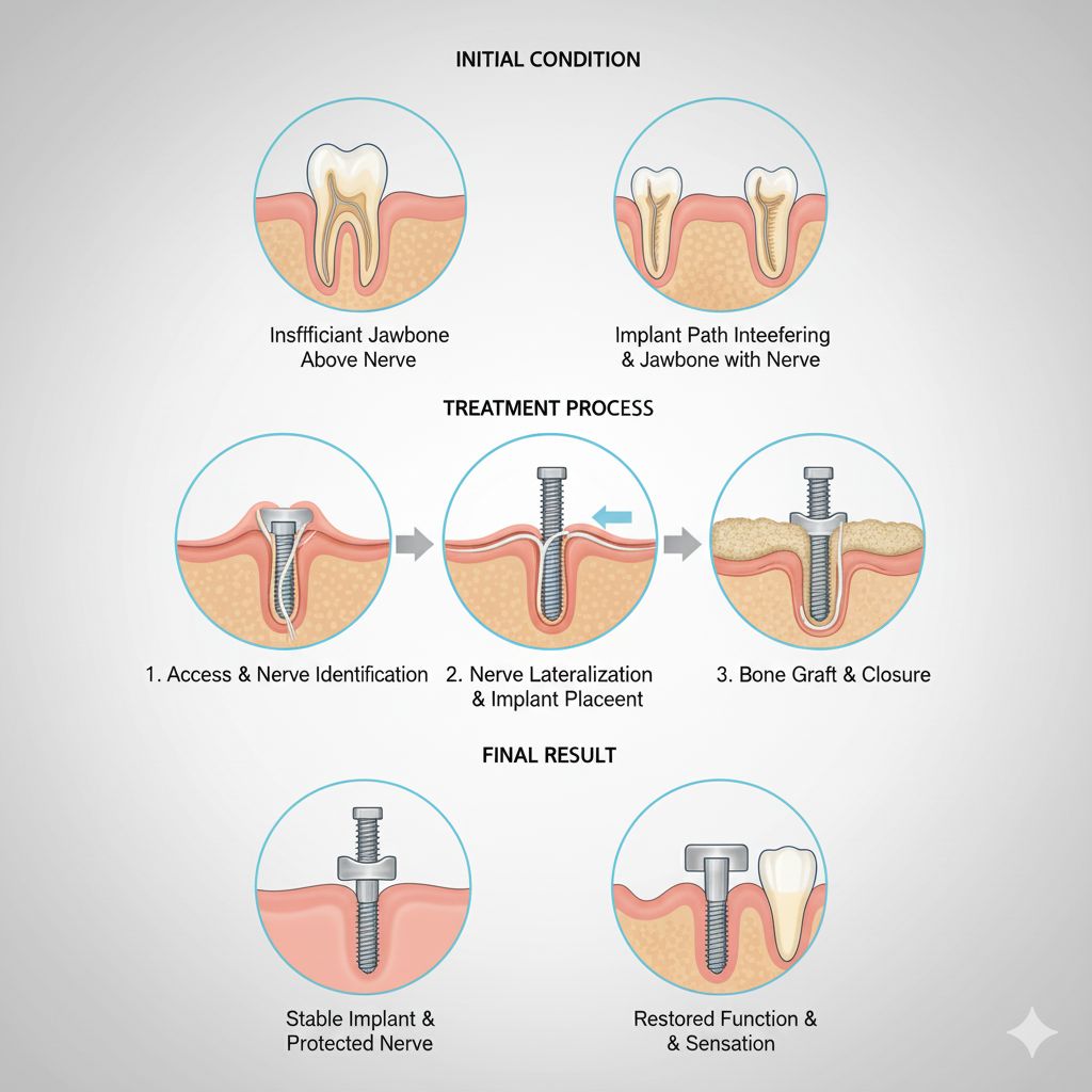 nerve lateralization in west byfleet