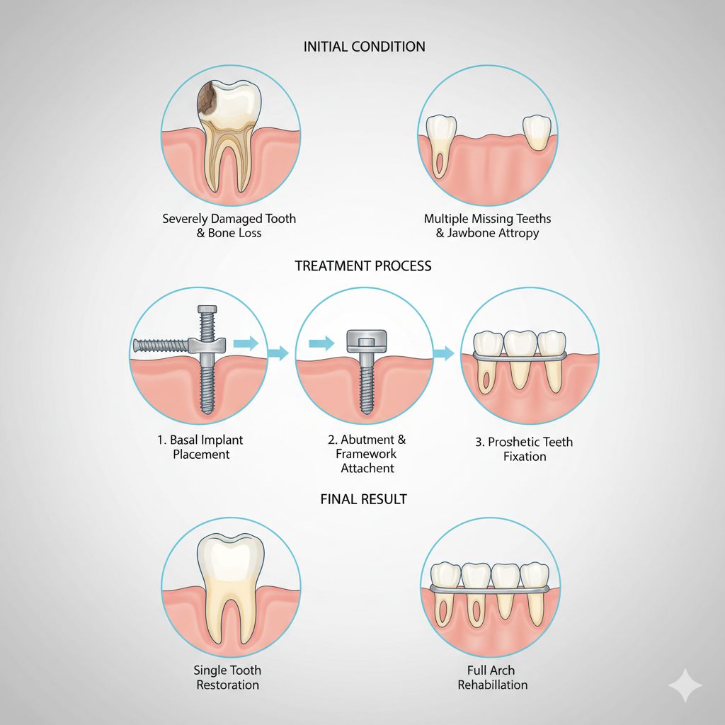 basal dental implant in west byfleet