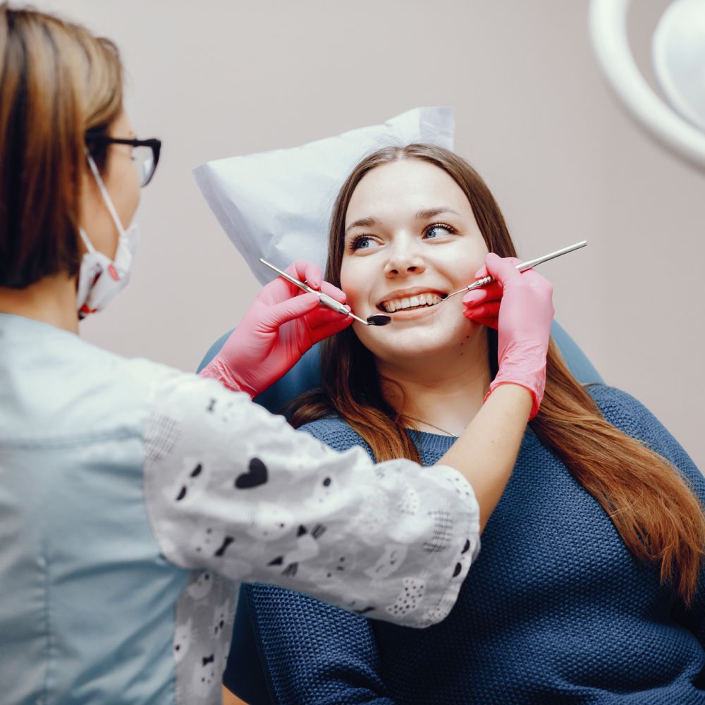 dental check-up in West Byfleet